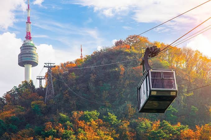Namsan Cable Car, Seoul in Seoul