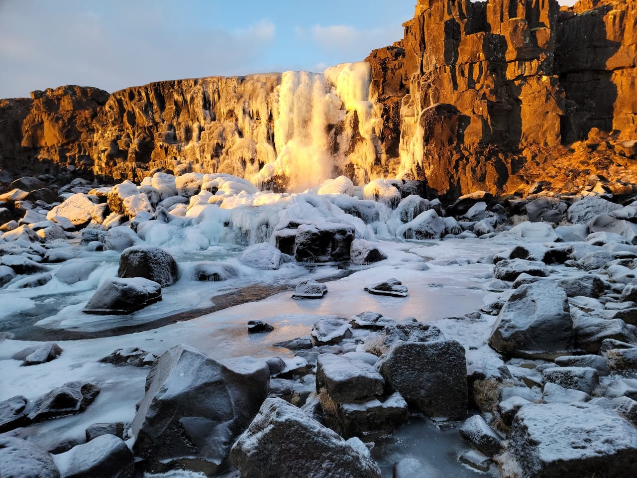 Öxarárfoss, Þingvellir in Reykjavik