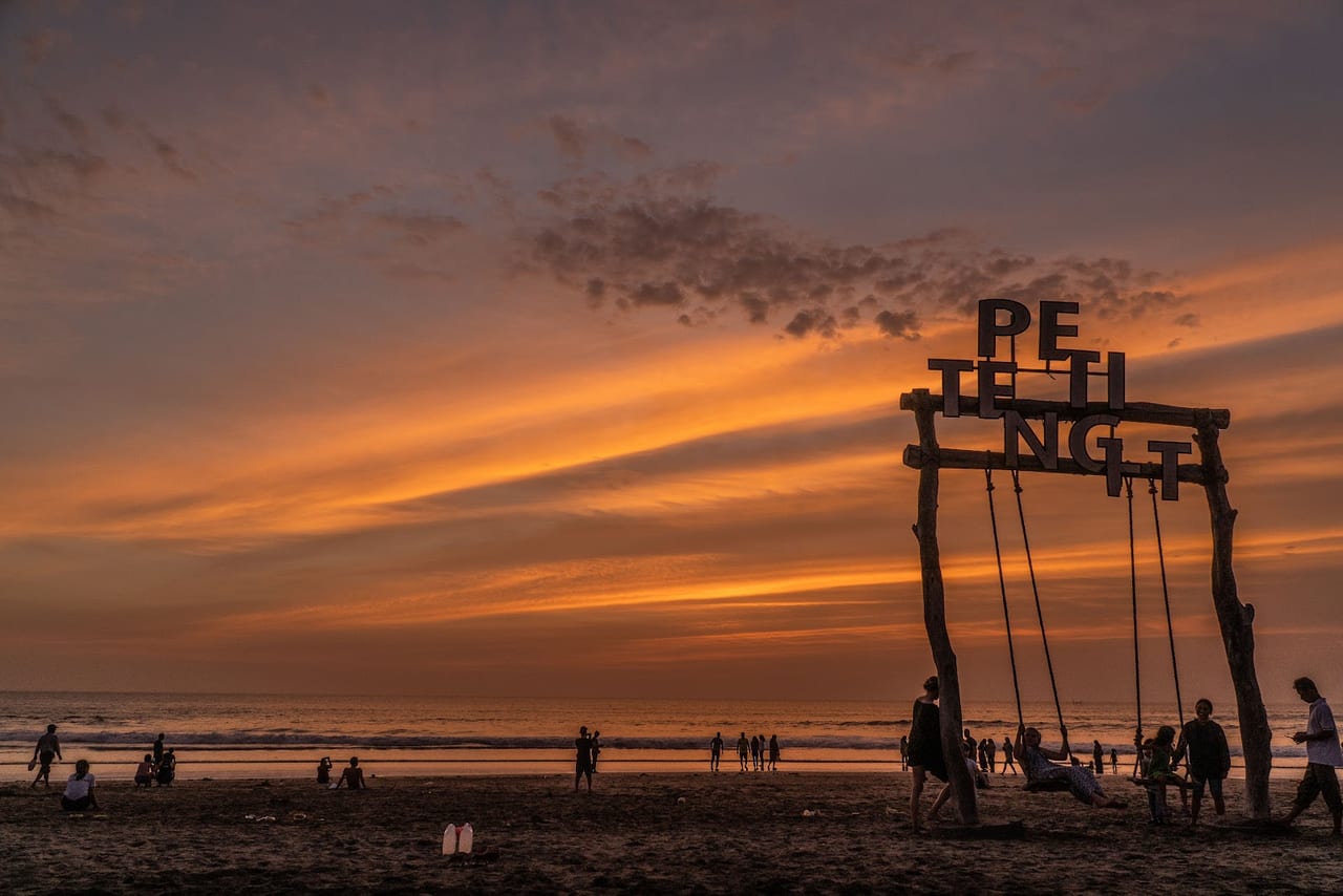 Petitenget Beach, Seminyak in Bali
