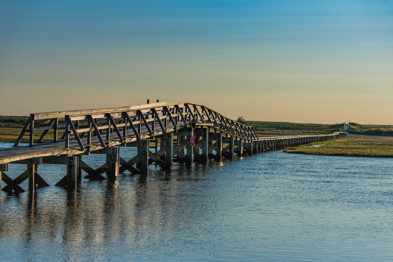 Sandwich Boardwalk in Cape Cod