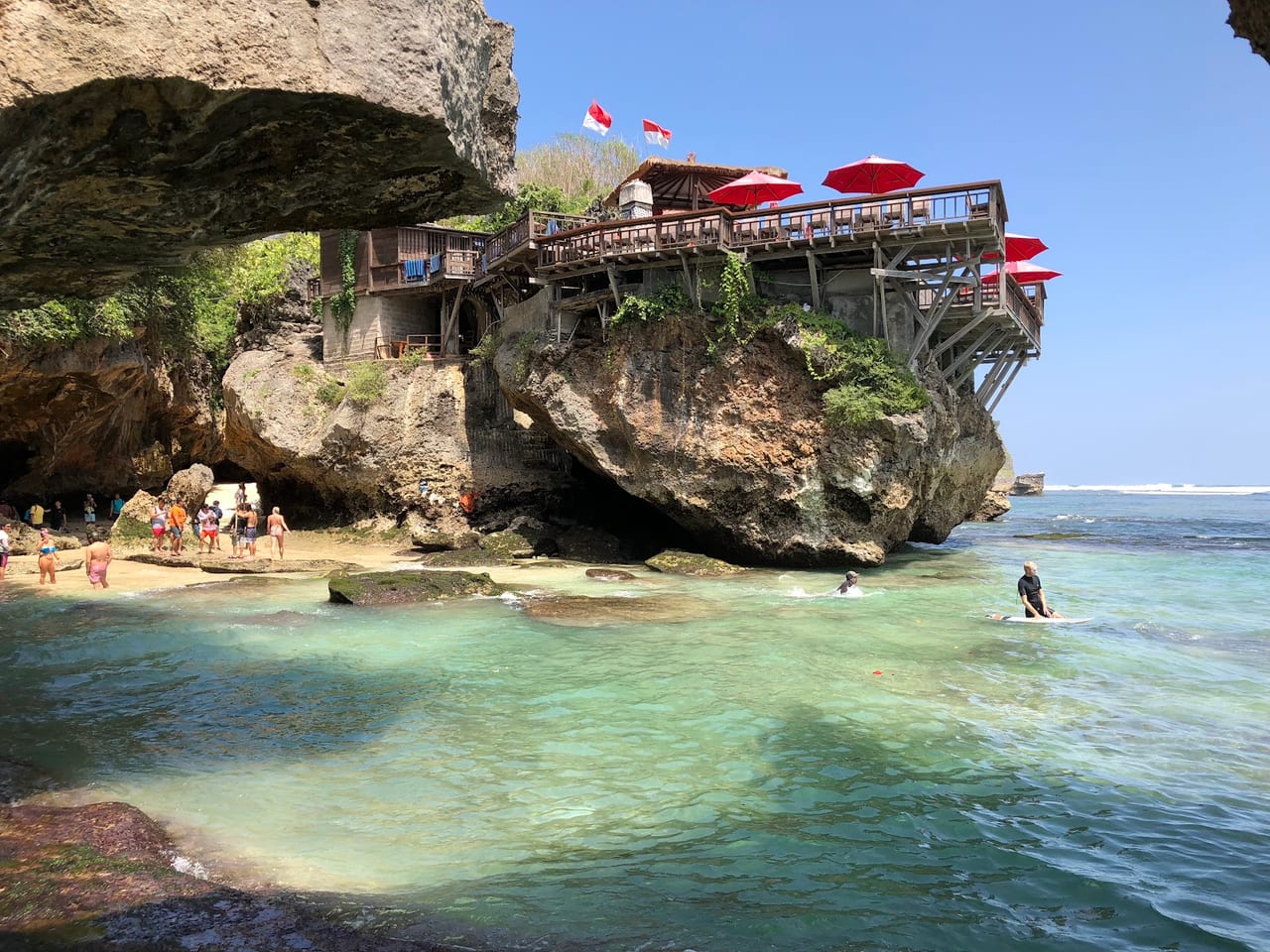 Suluban Beach, Pecatu in Bali