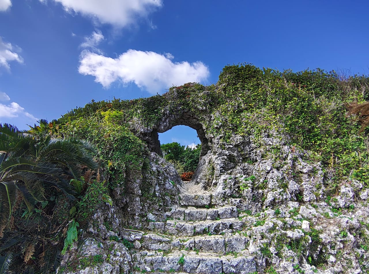 Tamagusuku Castle Ruins, Nanjo in Okinawa