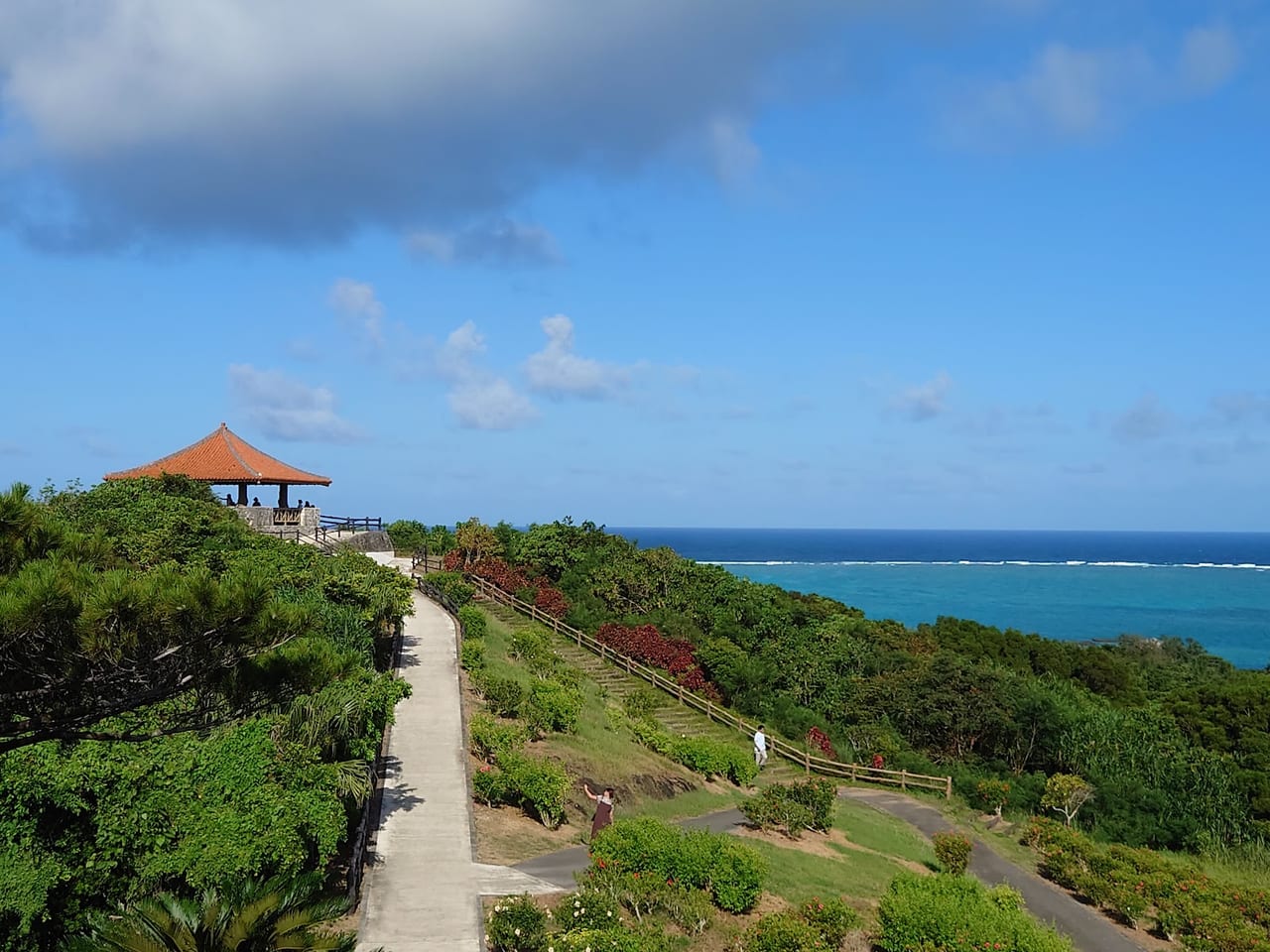 Tamatorizaki Observatory, Ishigaki in Okinawa