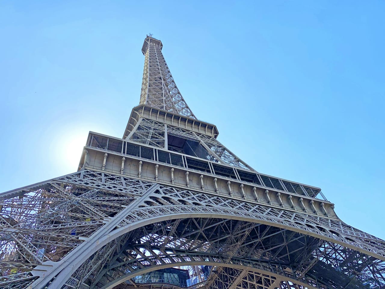 Champ de Mars (Eiffel Tower) in Paris (Montmartre & Trocadéro).