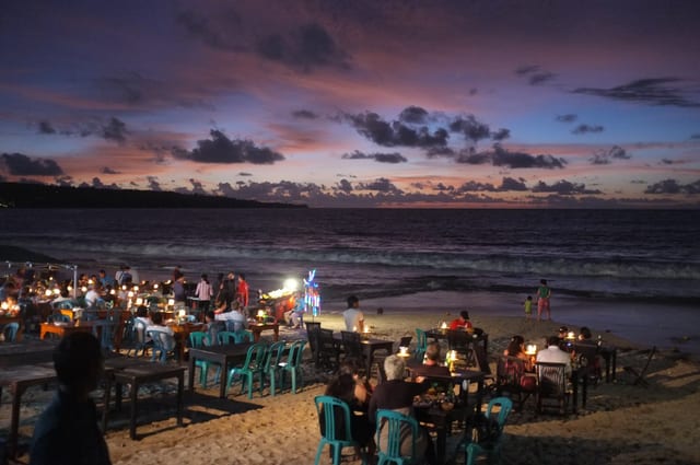 Jimbaran Beach in Bali
