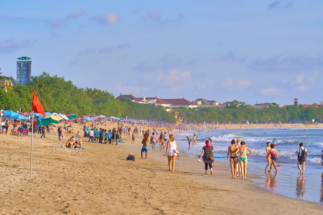 Kuta Beach in Bali