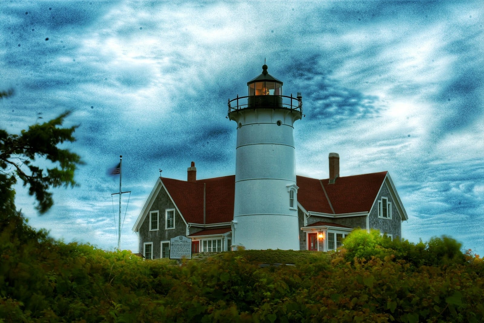 Nobska Lighthouse in Cape Cod