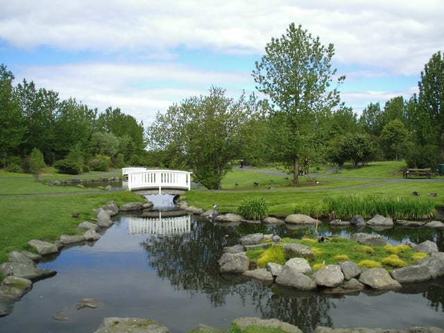 Laugardalur Valley in Reykjavik