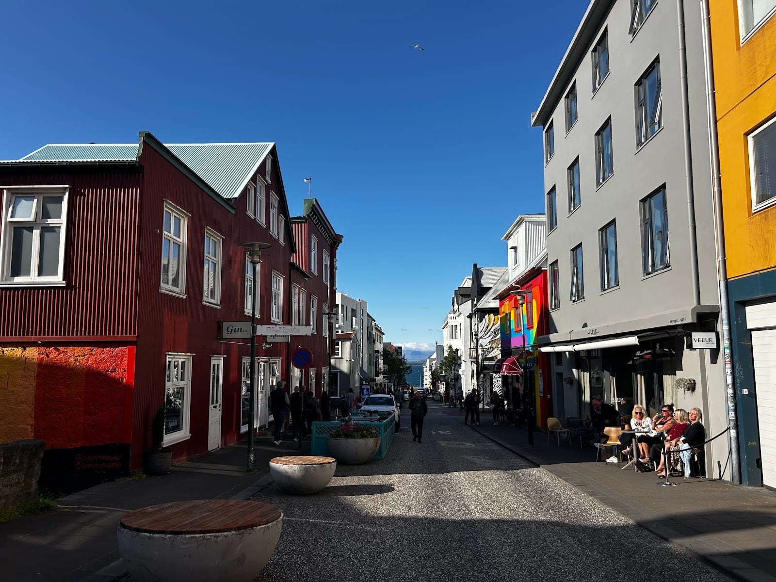 Laugavegur in Reykjavik